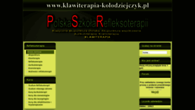 What Klawiterapia-kolodziejczyk.pl website looked like in 2022 (1 year ago)