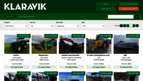 What Klaravik.dk website looked like in 2022 (1 year ago)