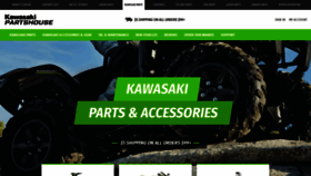 What Kawasakipartshouse.com website looked like in 2022 (1 year ago)