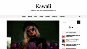 What Kawaii-street.fr website looked like in 2022 (1 year ago)