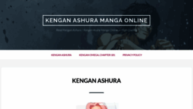 What Kenganashura.com website looked like in 2022 (1 year ago)