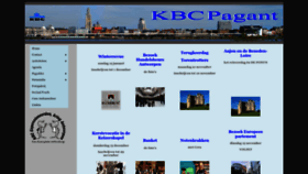 What Kbcpagant.be website looked like in 2022 (1 year ago)