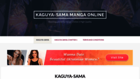 What Kaguya-manga.com website looked like in 2022 (1 year ago)