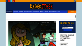 What Kerekmese.hu website looked like in 2022 (1 year ago)