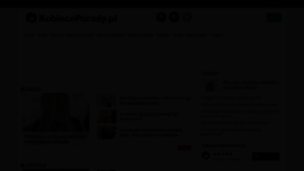 What Kobieceporady.pl website looked like in 2022 (1 year ago)