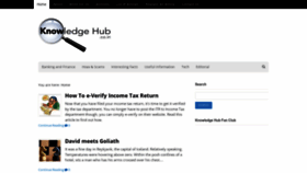 What Knowledgehub.co.in website looked like in 2022 (1 year ago)