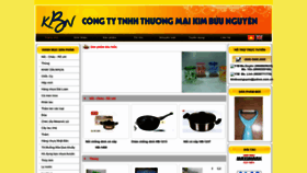 What Kimbuunguyen.com website looked like in 2022 (1 year ago)