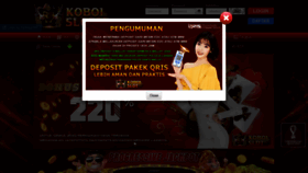 What Koboi199.cc website looked like in 2022 (1 year ago)