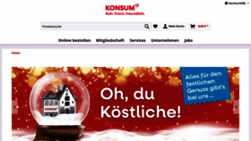 What Konsum-leipzig.de website looked like in 2022 (1 year ago)