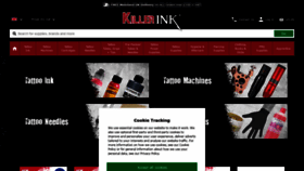 What Killerinktattoo.co.uk website looked like in 2022 (2 years ago)
