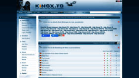 What Kinox.tv website looked like in 2022 (1 year ago)