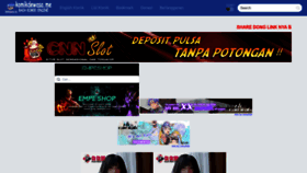 What Komikdewasa.me website looked like in 2022 (1 year ago)