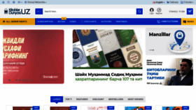 What Kitoblardunyosi.uz website looked like in 2022 (1 year ago)