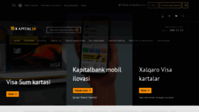What Kapital24.uz website looked like in 2022 (1 year ago)