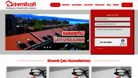 What Kiremitcati.com website looked like in 2022 (1 year ago)