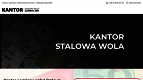 What Kantor.tadek.pl website looked like in 2022 (1 year ago)