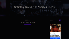 What Kaisen-jujutsu.com website looked like in 2022 (1 year ago)