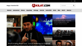 What Kilat.com website looked like in 2022 (1 year ago)