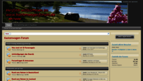 What Kastenwagenforum.de website looked like in 2022 (1 year ago)