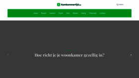 What Komkommertijd.be website looked like in 2022 (1 year ago)