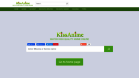 What Kissanime.cool website looked like in 2022 (1 year ago)