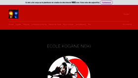 What Koganenoki.com website looked like in 2022 (1 year ago)