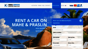 What Kreolcars-seychelles.com website looked like in 2022 (1 year ago)