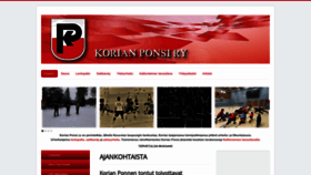What Korianponsi.com website looked like in 2022 (1 year ago)
