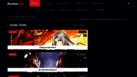 What Kuramanime.net website looked like in 2022 (1 year ago)