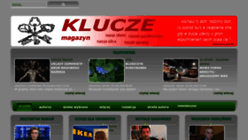What Klucze.co.uk website looked like in 2022 (1 year ago)