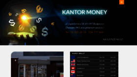 What Kantormoney.pl website looked like in 2022 (1 year ago)