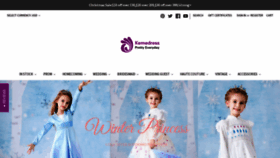 What Kemedress.com website looked like in 2022 (1 year ago)