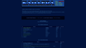 What Kaillera.com website looked like in 2023 (1 year ago)