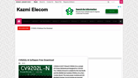 What Kazmielecom.com website looked like in 2023 (1 year ago)