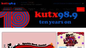 What Kutx.org website looked like in 2023 (1 year ago)