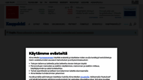 What Kauppalehti.fi website looked like in 2023 (1 year ago)