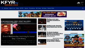 What Kfyrtv.com website looked like in 2023 (1 year ago)