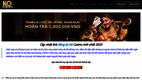What K8betvn.vip website looked like in 2023 (1 year ago)