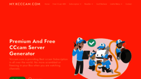 What Kcccam.com website looked like in 2023 (3 years ago)