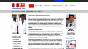 What Kidneydoctor.co.in website looked like in 2023 (1 year ago)