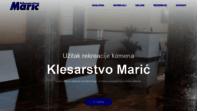 What Klesarstvo-maric.com website looked like in 2023 (1 year ago)