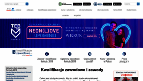 What Kwalifikacjezawodowe.info website looked like in 2023 (1 year ago)