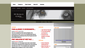 What K9network.com website looked like in 2023 (1 year ago)