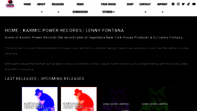 What Karmic-power-records.com website looked like in 2023 (1 year ago)