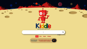 What Kiddle.co website looked like in 2023 (1 year ago)