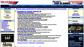 What Keepandbeararms.com website looked like in 2023 (1 year ago)