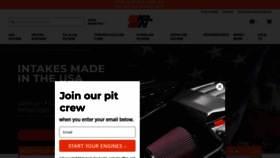 What Knfilters.com website looked like in 2023 (1 year ago)