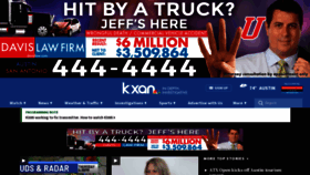 What Kxan.com website looked like in 2023 (1 year ago)