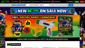 What Kzone.com.au website looked like in 2023 (1 year ago)