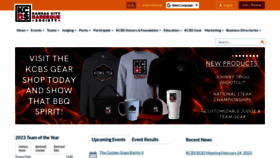 What Kcbs.us website looked like in 2023 (2 years ago)